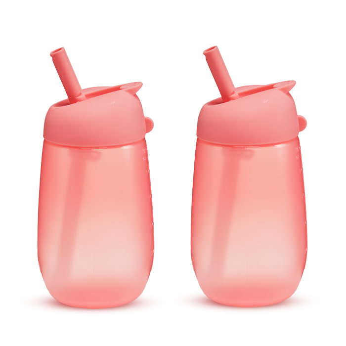Simple Clean™ Straw Cup, 10oz, 2pk