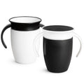 Miracle® 360° Black & White Trainer Cup, 7oz, 2pk