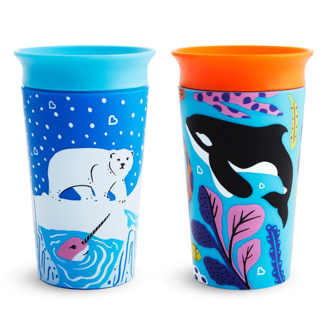 Miracle® 360° WildLove Sippy Cup, 9oz, 2pk
