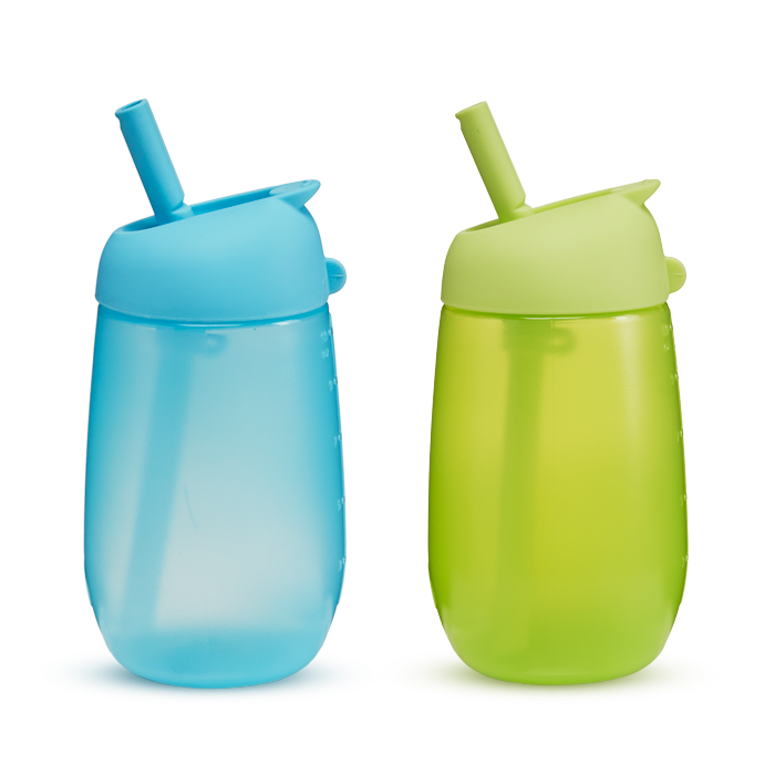 Simple Clean™ Straw Cup, 10oz, 2pk