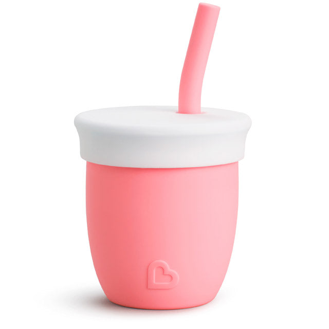 C’est Silicone!™ Training Cup with Straw, 4oz