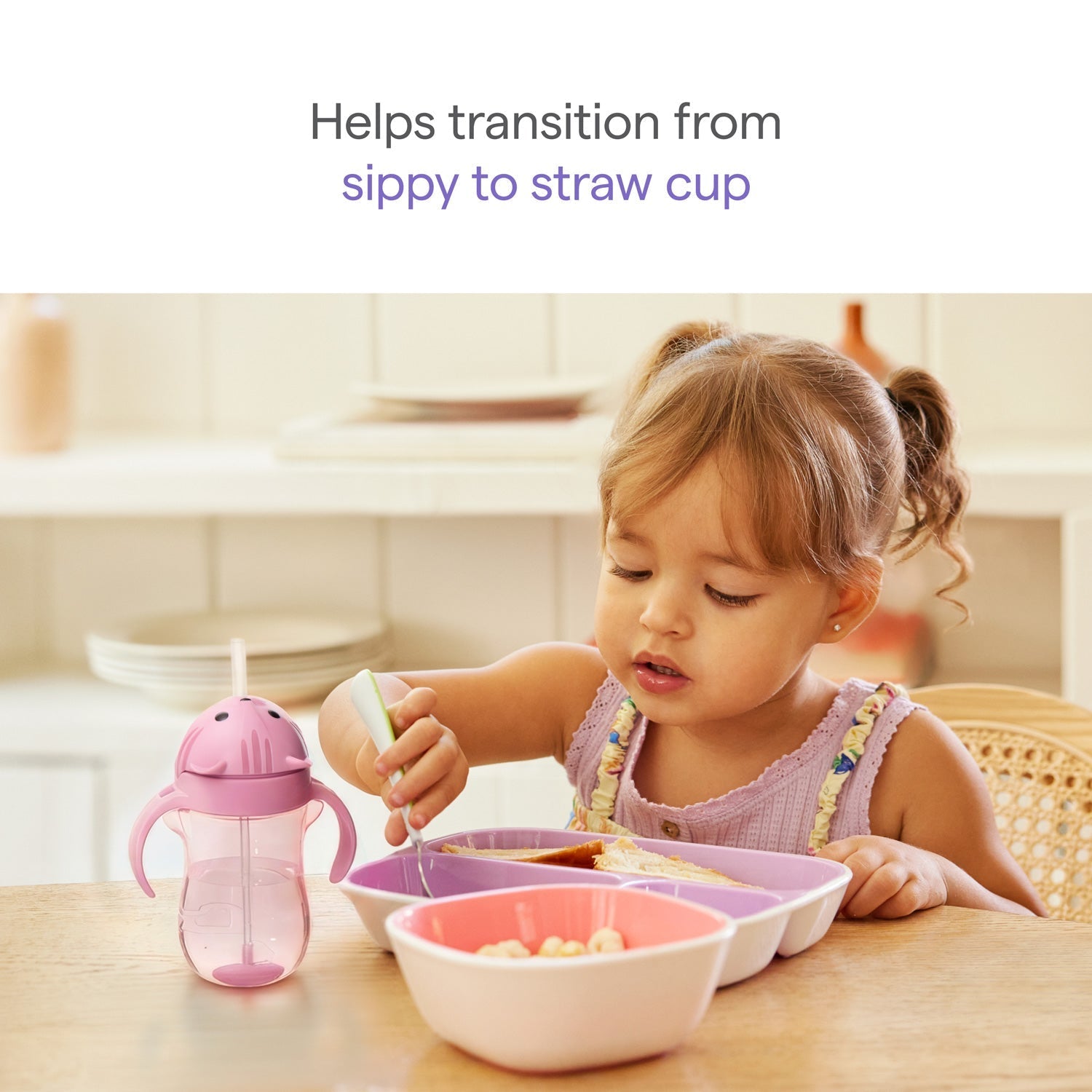Any Angle™ Weighted Straw Cat Cup, 10oz