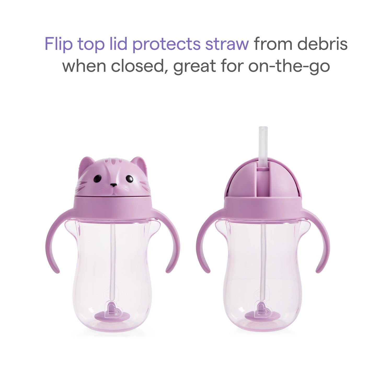 Any Angle™ Weighted Straw Cat Cup, 10oz