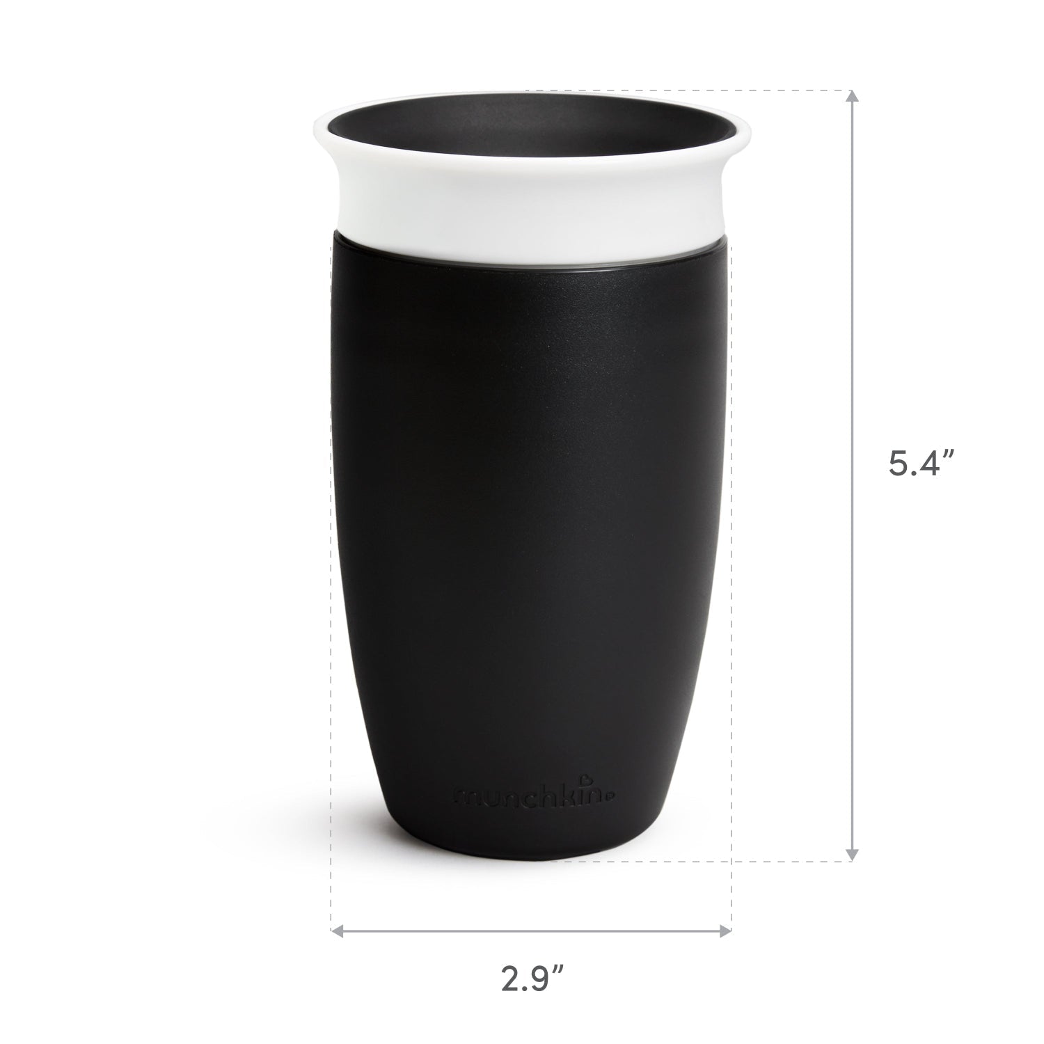 Miracle® 360° Black & White Sippy Cup, 10oz, 2pk